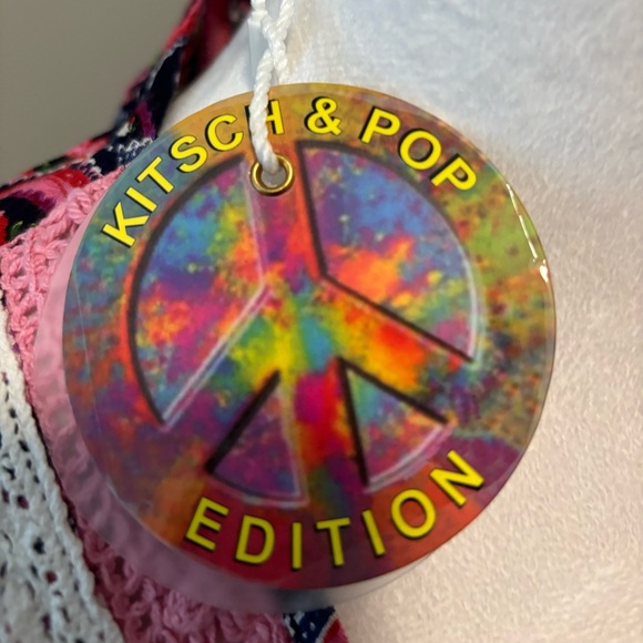 Anthropologie Kitsch & Pop Womens Paisley Maxi Dress Size Medium Button Front - Picture 8 of 8